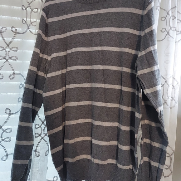 OLEG Cassini - Mens Cashmere/Cotton Blend Sweater - Picture 4 of 8